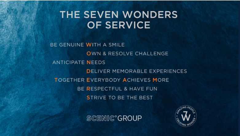 Scenic Groups Seven Wonders of Service